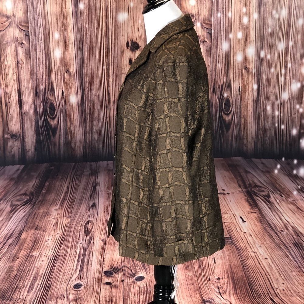 *455 Easy Spirit Patterned Jacket - Picture 9 of 9
